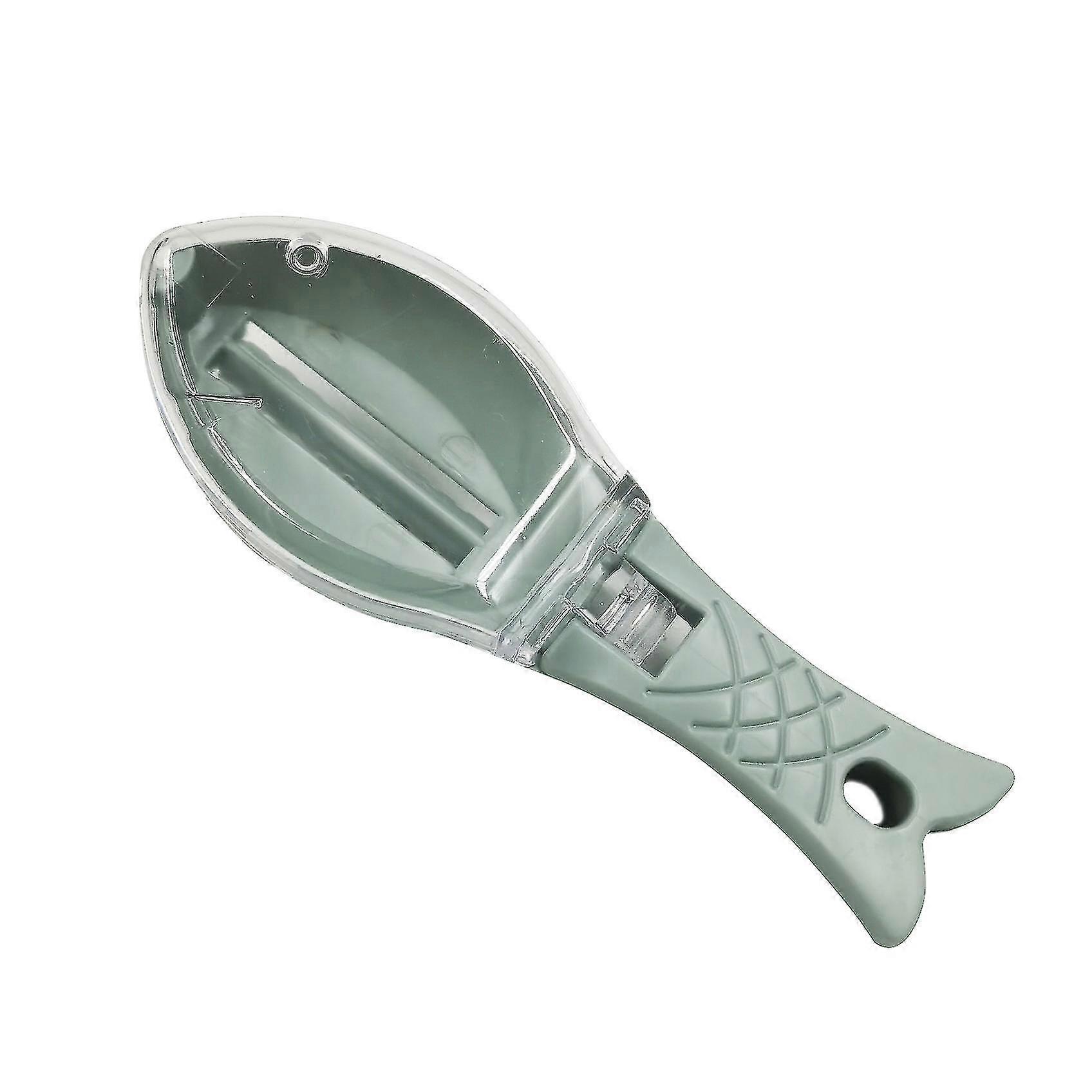 Fish Scale Scraper, Abs Plastic Fish Scale Scraper With Clear Cover