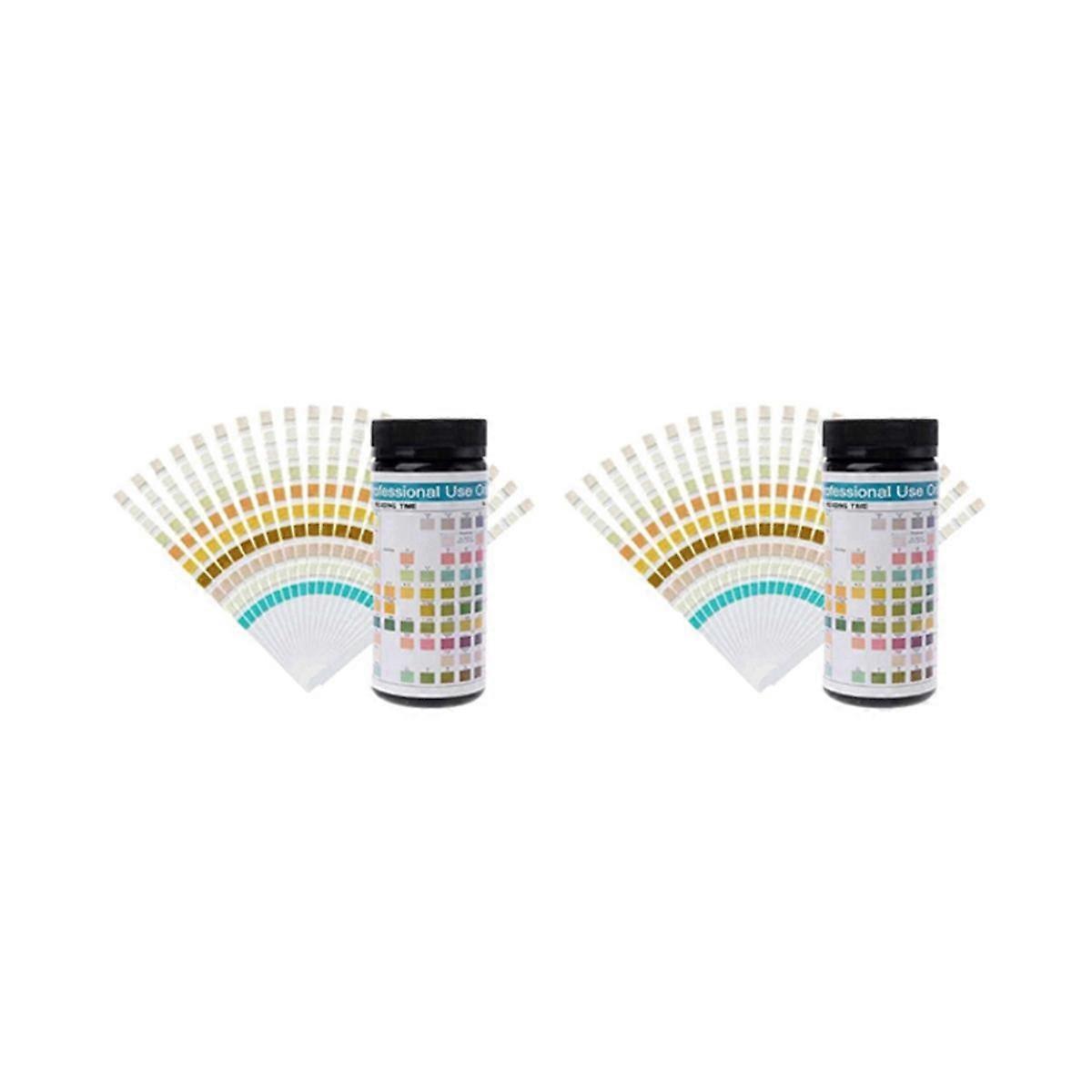2 Boxes of Urine Analyzer Urine Routine Test Paper 1 Box of 100 Anti- Interfering Body Fat Analysis