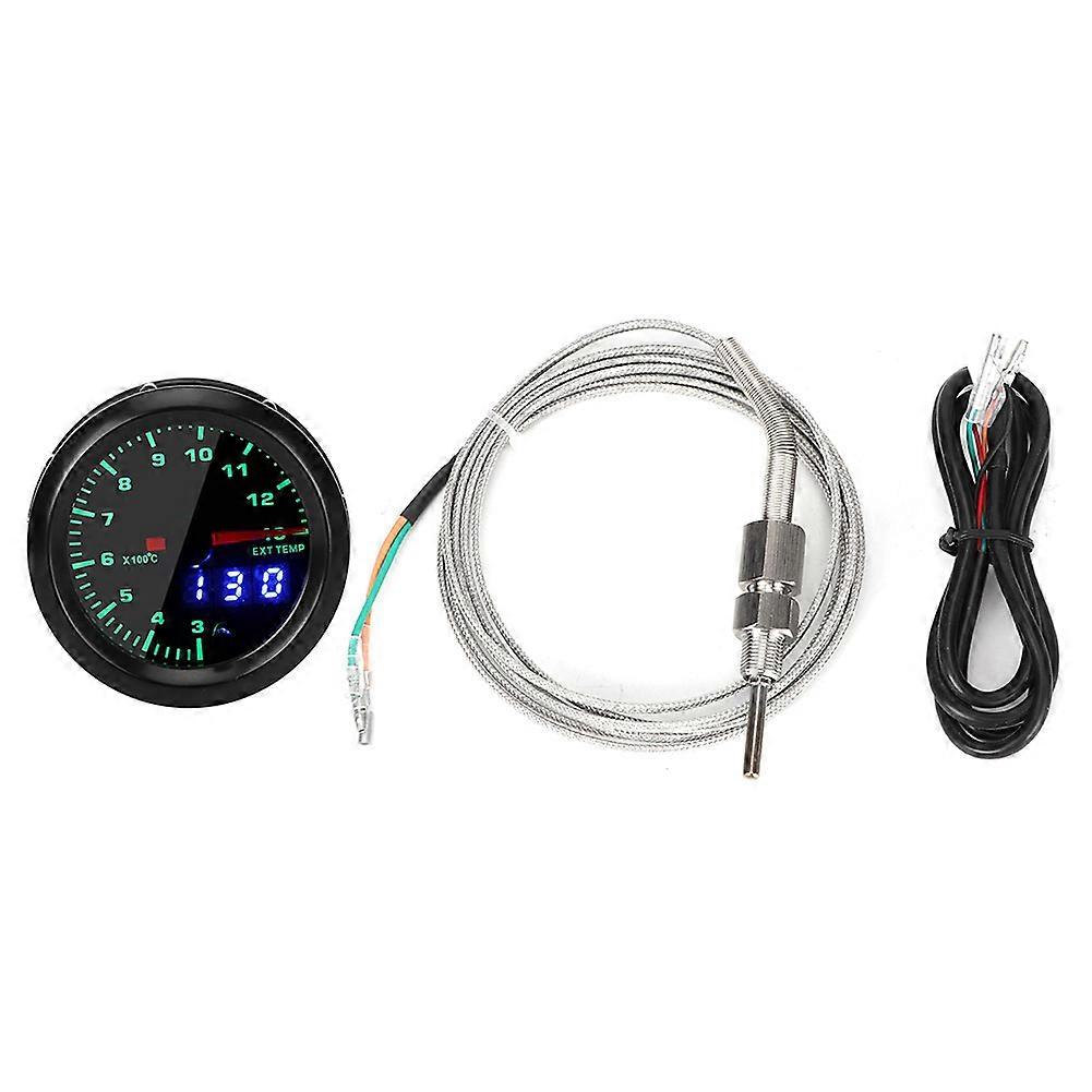 2in Universal Exhaust Temperature Gauge Meter Pointer Digital LED Display