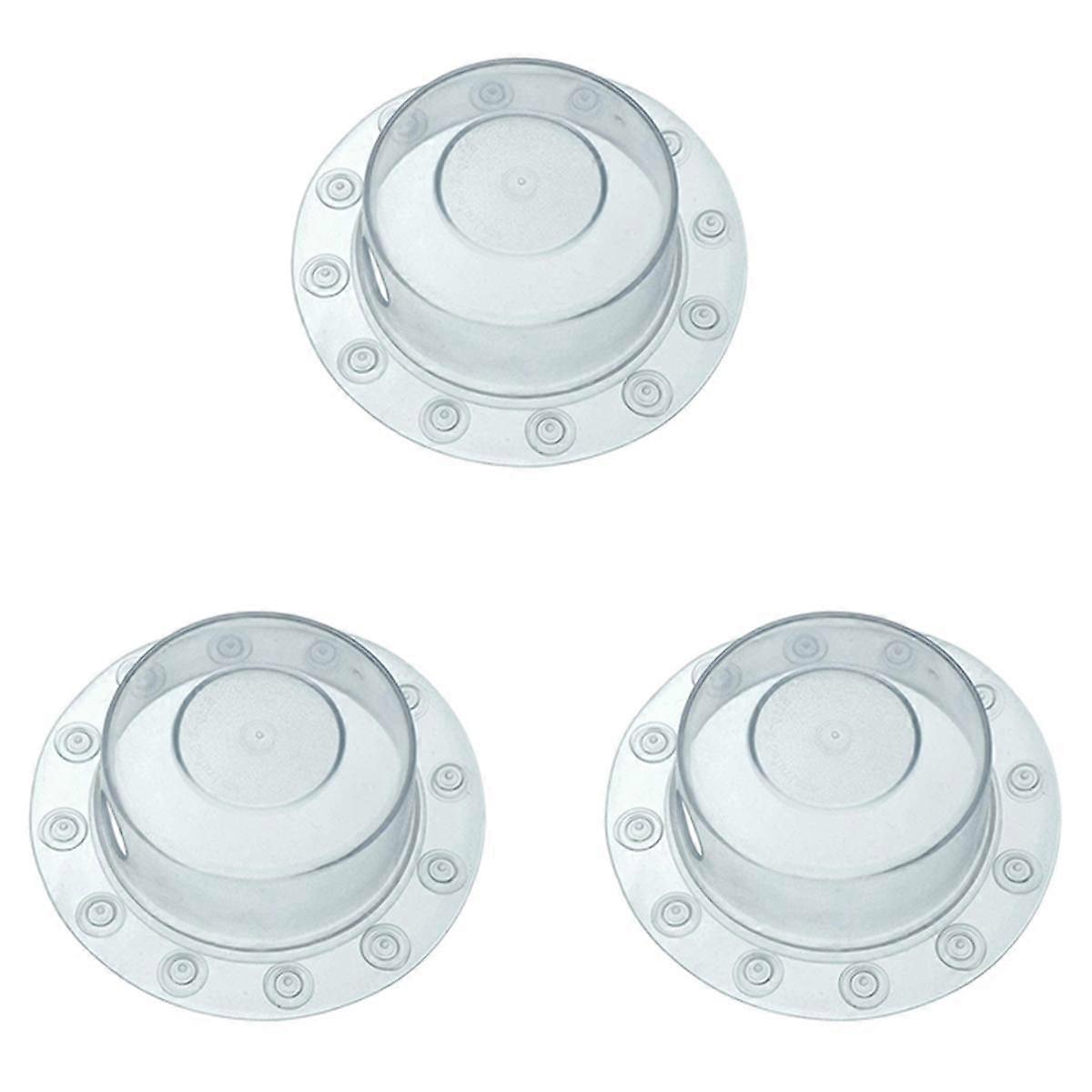 3X Bathtub Overflow Drain Cover Suction Cup Seal Bathtub Stopper for Bath for Bathroom Overflow Dra