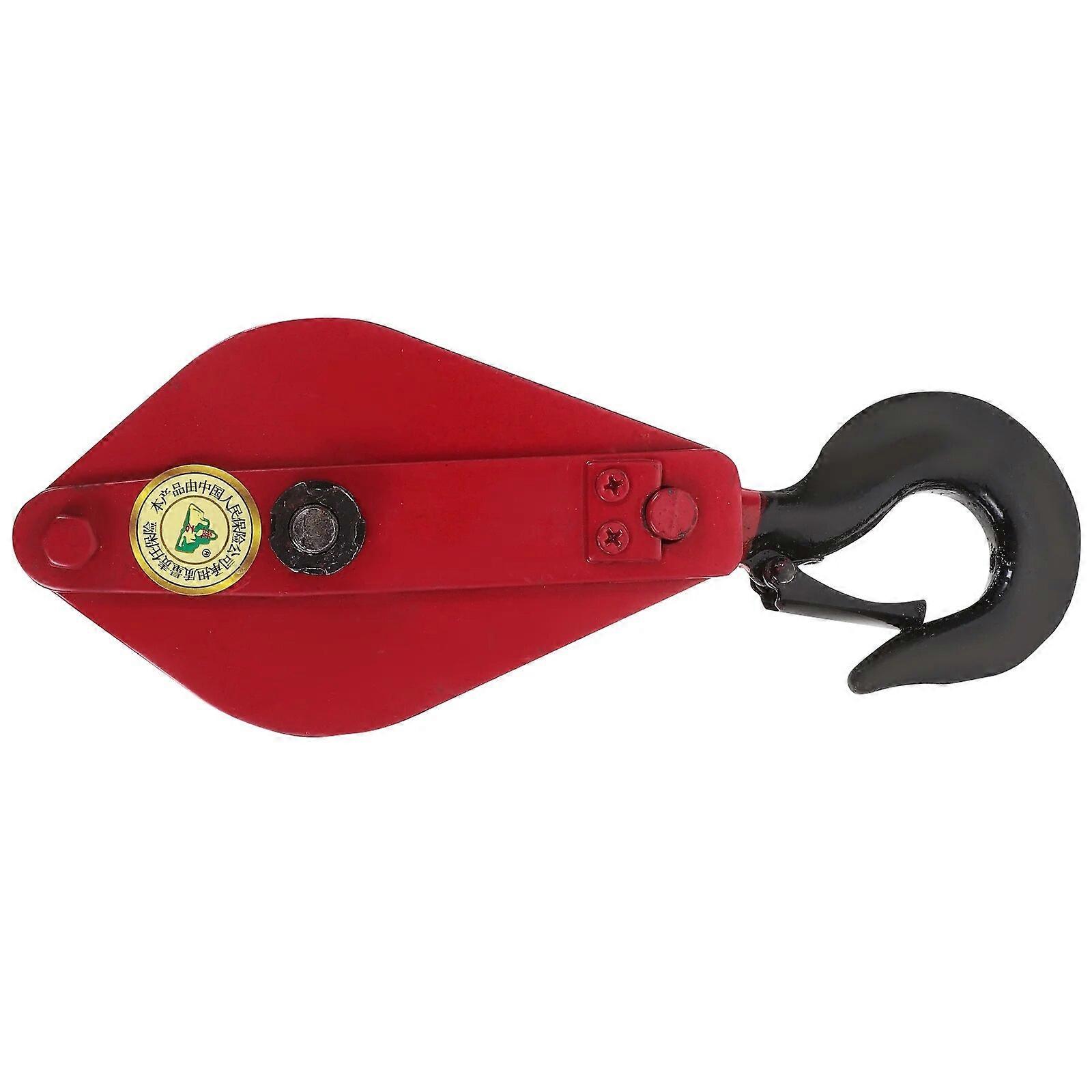 Lifting Cable Pulley Hanging Towing Wheel Pulley Roller 05T Cable Loading Rope