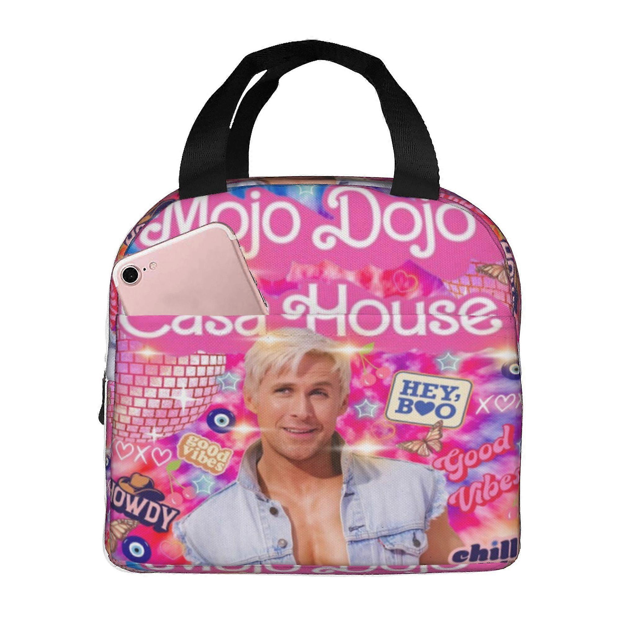 Mojo Dojo Casa Lunch Bag Lunch Bag Tote Bag Insulated Lunch Box Picnic Beach Ing -cnbv388