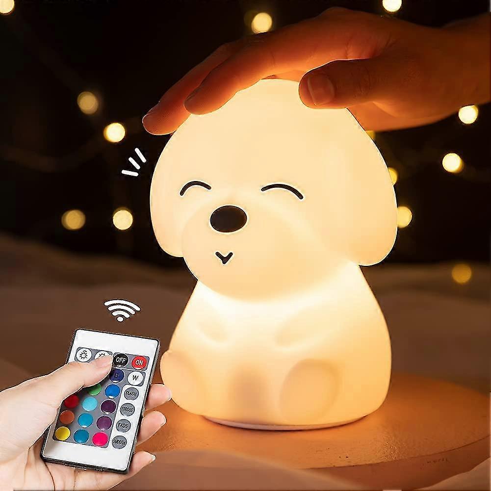 Night Light For Kids,silicone Night Lamps,usb Rechargeable Led Lamp