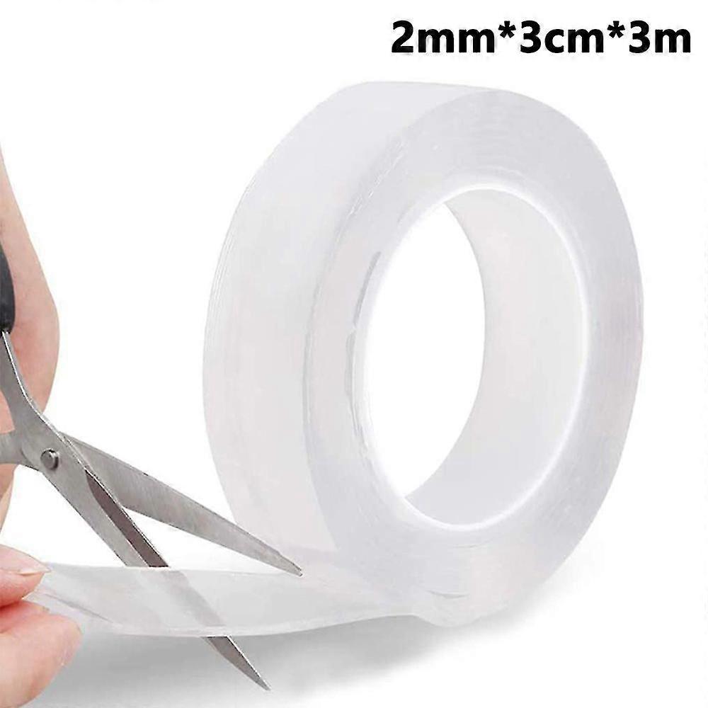 Multipurpose Nano Grip Tape Reusable Removable Washable Double Sided Sticky