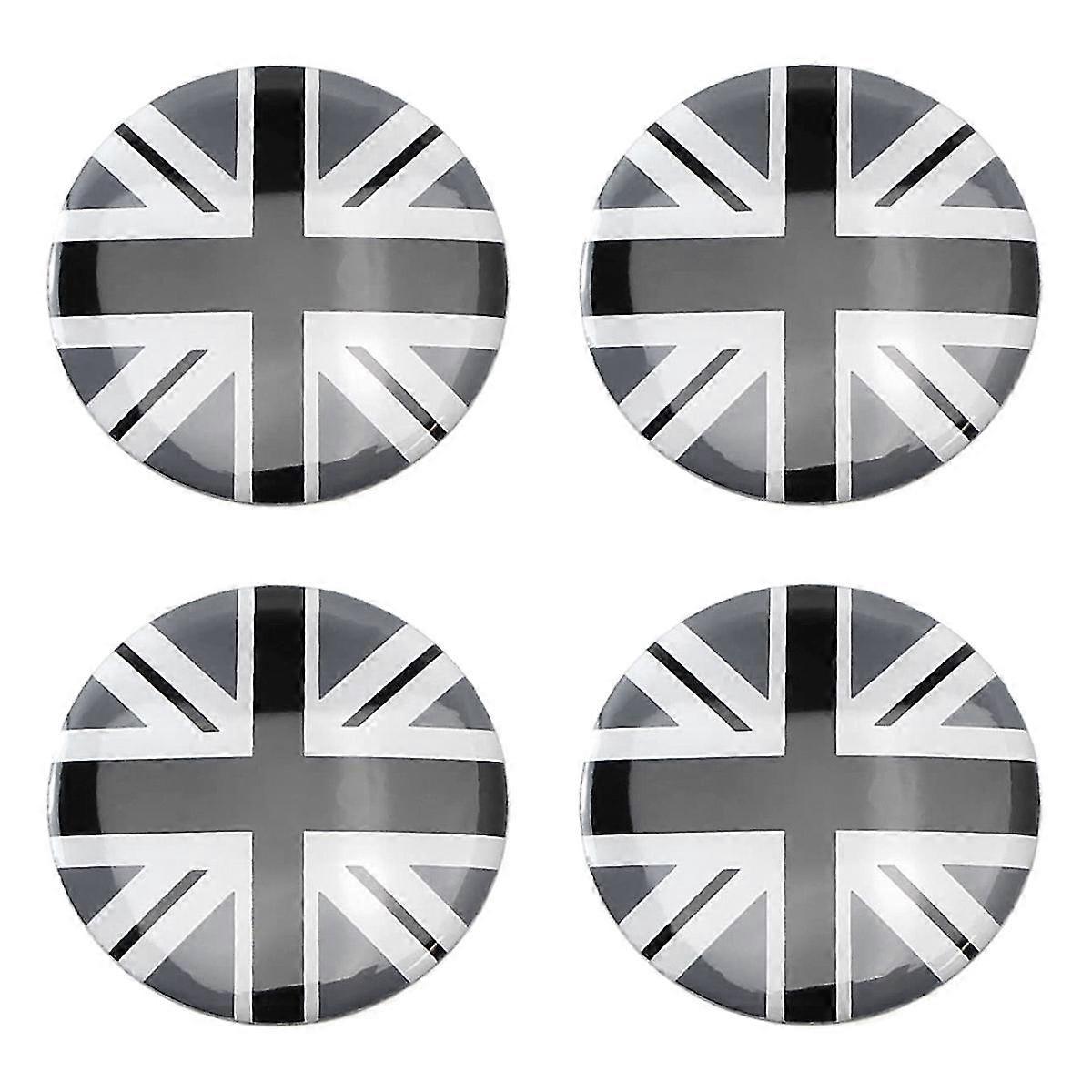 Uk Flag Style Car Wheel Hub Center Cap Cover For Mini Cooper R50 R51 R52 R53 R55 R56 R57 R58 R59 R6