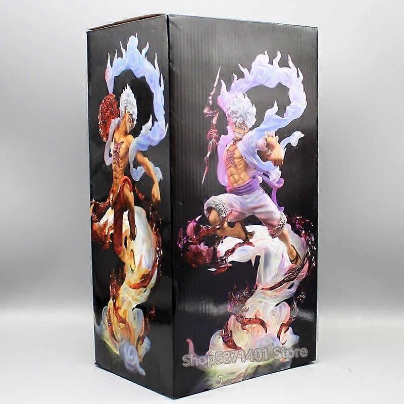 31cm Anime One Piece Φιγούρες Nika Luffy Φιγούρες δράσης Sun God Fruit Big Fist Gear 5 Monkey D Luffy PVC Collection Model Toys