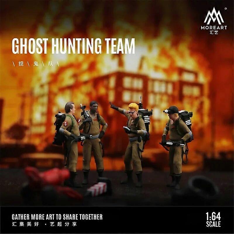 1:64 Ghost Hunting Team Figurenset