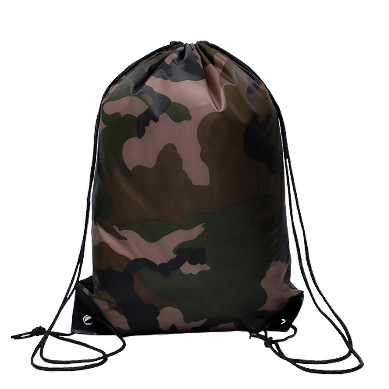 Kaesi Ultra-light Camouflage Drawstring Pocket Multifunctional Backpack for Sports