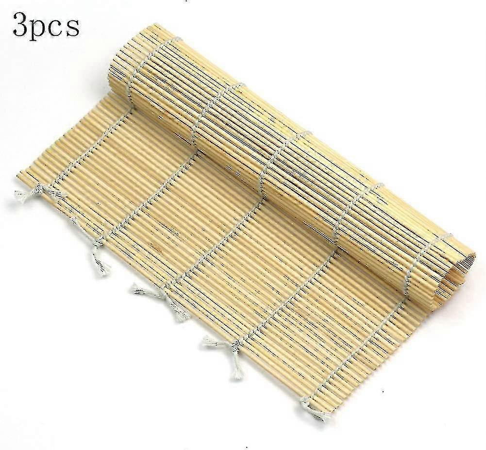Bamboo Sushi Rolling Mat-for Making Sushi Mat-bamboo Mat,3pcs