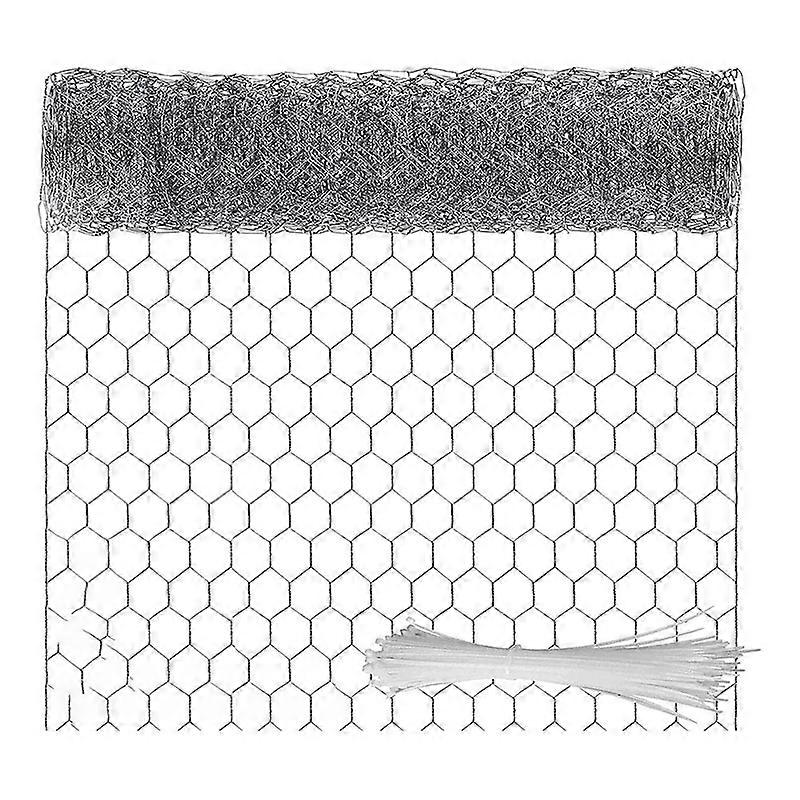 Chicken Wire Fencing Chicken Wire Mesh For Garden Chicken Wire For Crafts DIY Poultry Netting Wire Fencer For Coop Easy To Use