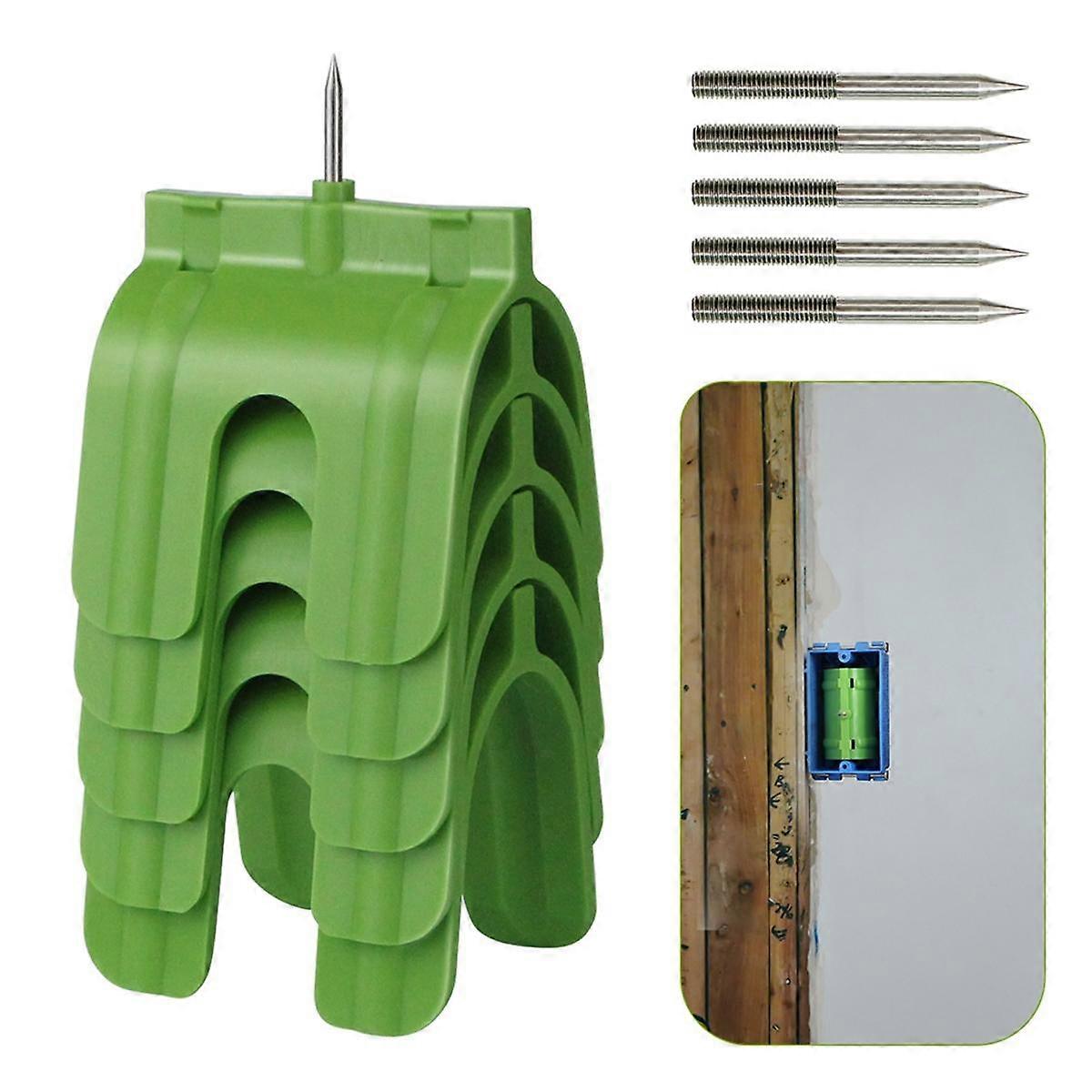 10Pcs Drywall Outlet Box Marker,Electrical Outlet Marker for Drywall Wire Protection Electrical Box