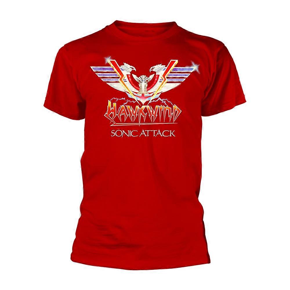 Hawkwind Sonic Attack (Red) Official Tee T-Shirt Mens