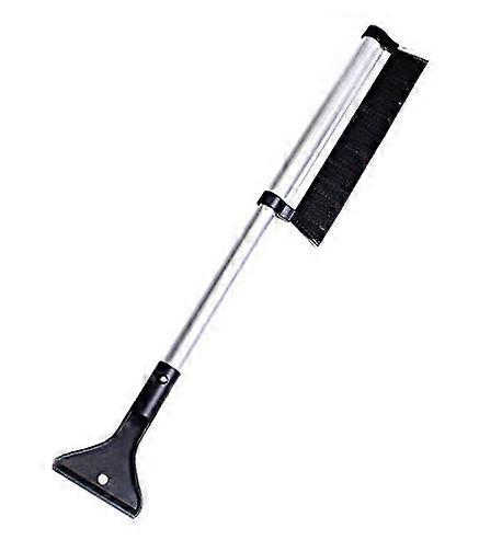 Telescopic Ice scraper with snow brush durable stable