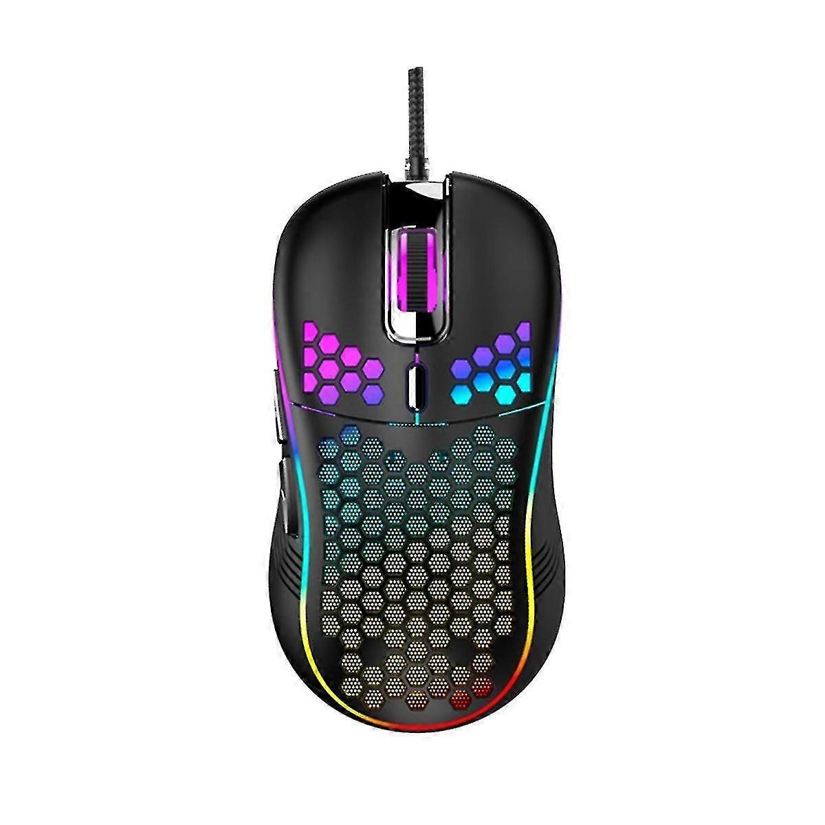 Wired Mechanical Gaming Mouse Usb Luminous Light Mouse 7200dpi Adjustable Optical Gamer Mouse For P-YNP