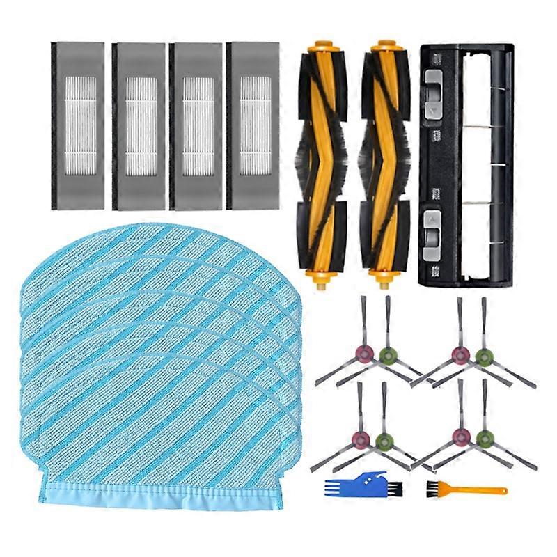 For Ecovacs Deebot OZMO 920 950 T5 Rengjøringsdeler Filter Hovedbørstedeksel Sidebørste Mopp Klut Reservedeler