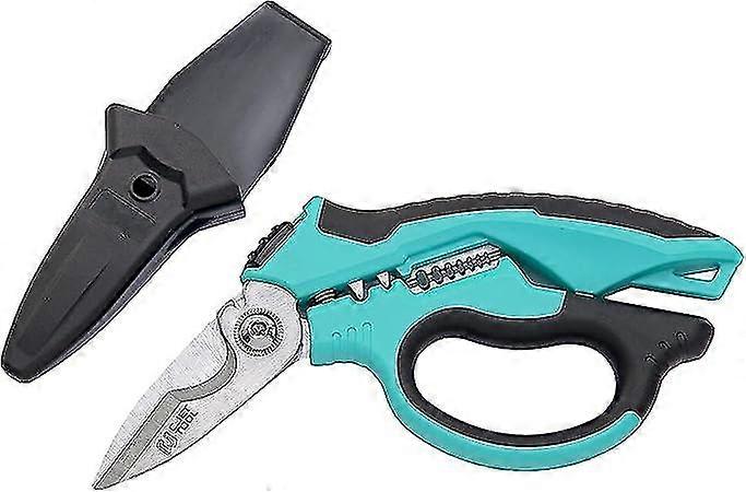 Electrician Cuts Corner Wire And Cuts Copper In Random Colors