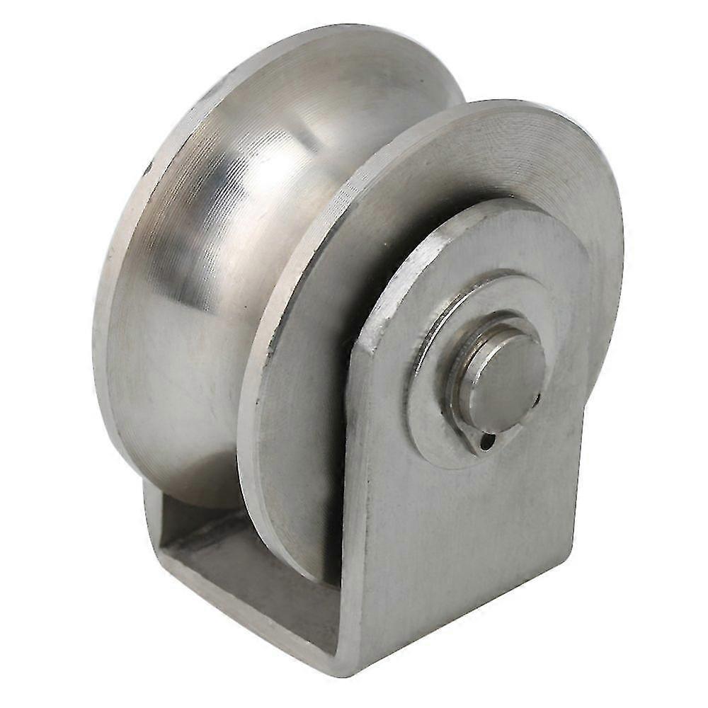 Small Size U Type Rail Track Roller Stainless Steel Rail Fixed Pulley