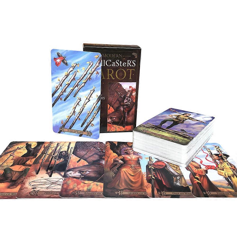 Hot sales Spellcasters Tarot Oracle Tarot Card Fate Divination Prophecy Card Family Party Game Tarot 78 Card Deck PDF Guide
