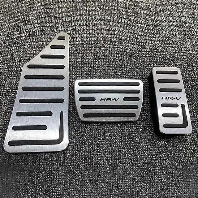 For Honda HR-V HRV HR V 2021 2022 2023 Aluminum Alloy Car Footrest Pedal Accelerator Brake Pedal Cover Non-Slip Pads Accessories