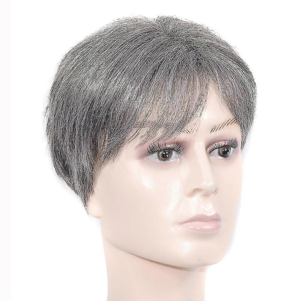 Wigs, Middle-aged And Elderly Men's Wigs
