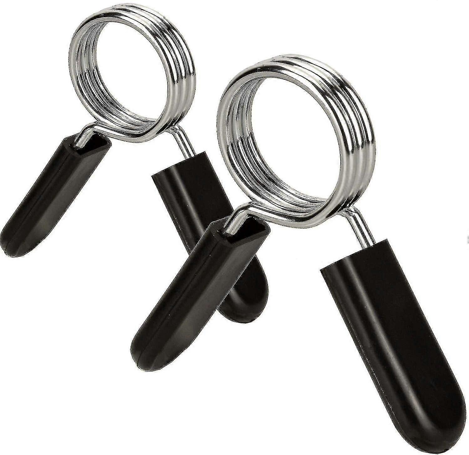 Sports Pair Of Dumbbell Fasteners - Spring Clamp Grippers / Collar Clips For Weight Bar Dumbbells - 30 Mm (shikai)-YUHAO