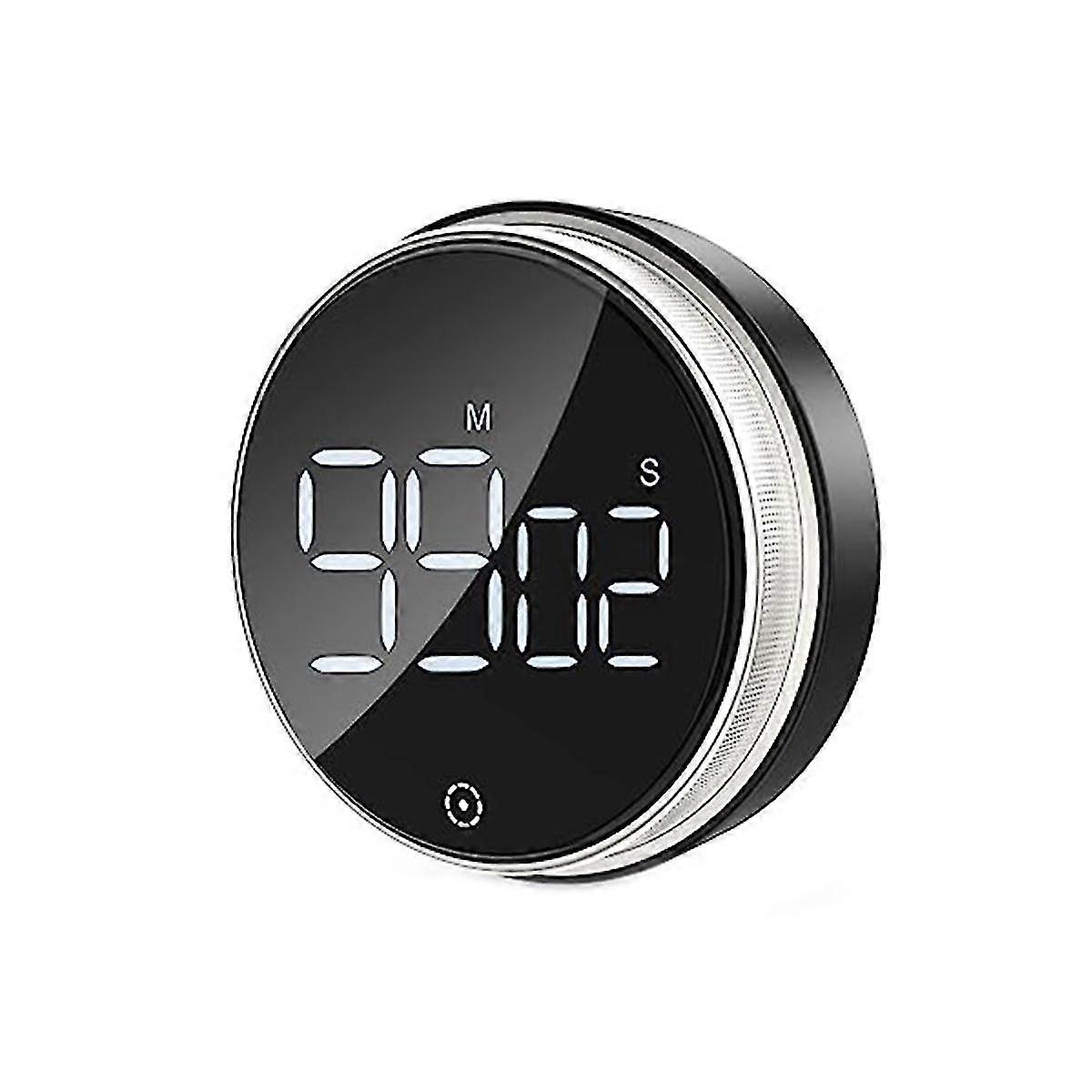 Digital Timer, Magnetic Timer For Cooking, Visual Timer With Led Display, Adjustable Volume(battery Not Included)