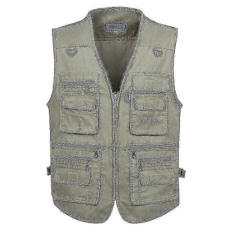 8xl 9xl 10xl جديد ذكر عارضة الصيف كبيرة الحجم القطن بلا أكمام سترة Wi_