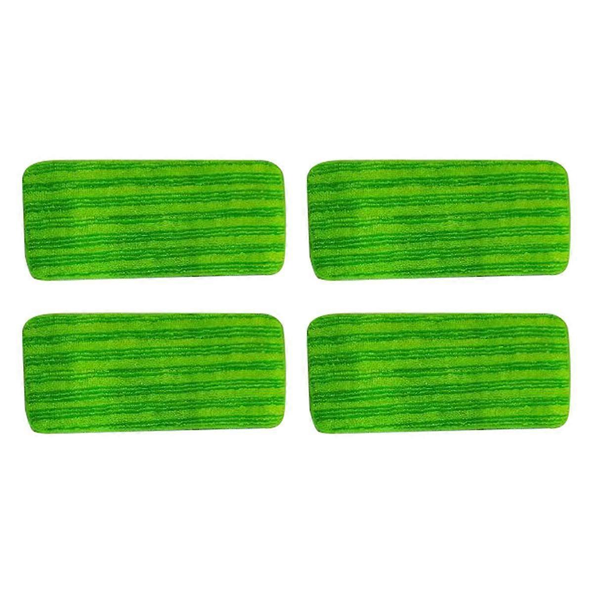 4PCS Reusable Mop Pads for Wet Jet Mop Refills Pads Replacement Mop Pads for Wood&Multi-Surface Floor Cleaning-A