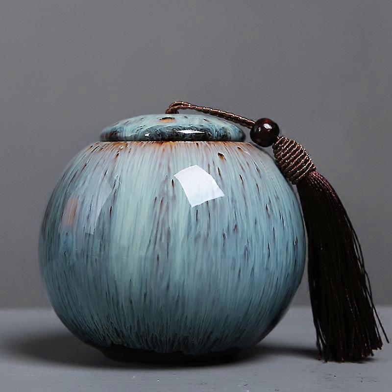 Ceramic Funeral Ashes Urns for Human Cremation Pet Ashes Holder Keepsake Memory Pal Ashes Ceramic Urn Casket Cat Memorial 1
