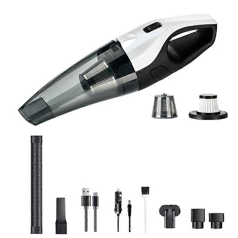 Car Portable Vacuum Cleaner Wired + Charging 7.4V