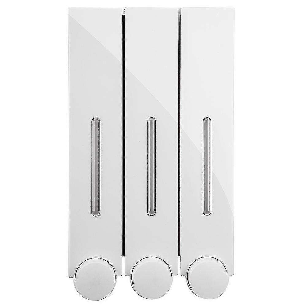 Wall Mounted Bathroom Shower Pump Dispenser And Organizer