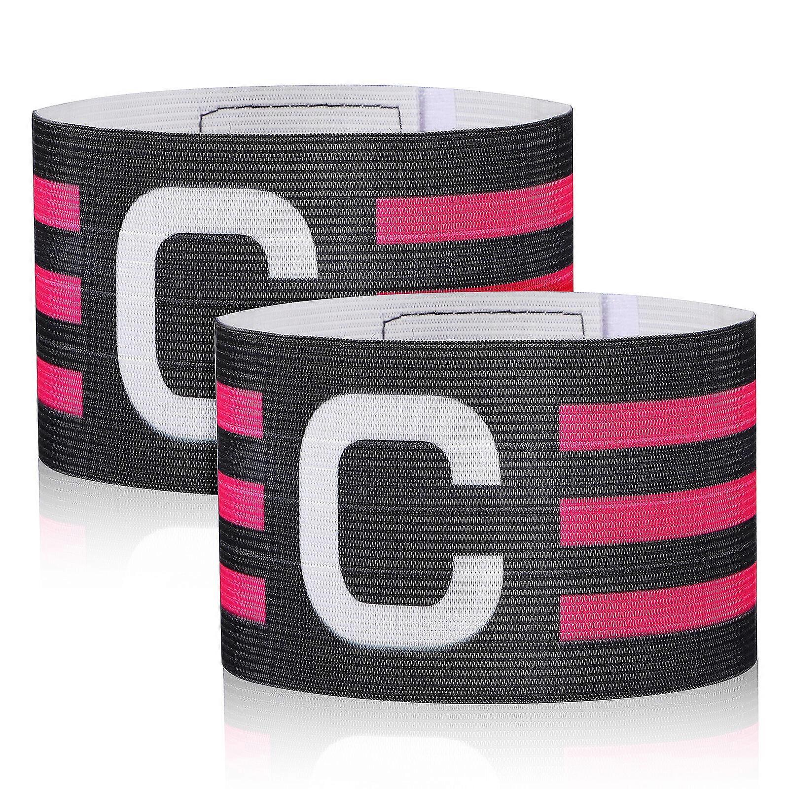 2 件装队长臂章 足球队长臂章 成人青少年运动配件