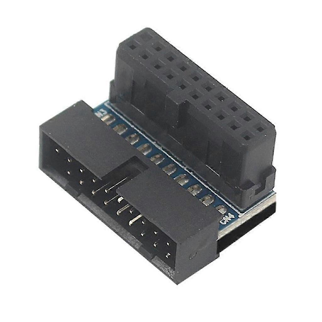 Desktop Motherboard Usb3.0 19pin/20pin Socket 90 Degree Steering Elbow Computer