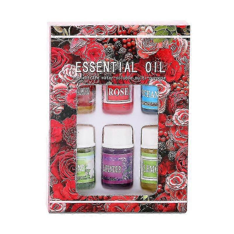 Eterisk Massasje Aroma Oljer Rose Lavender For Aromaterapi Diffusorer