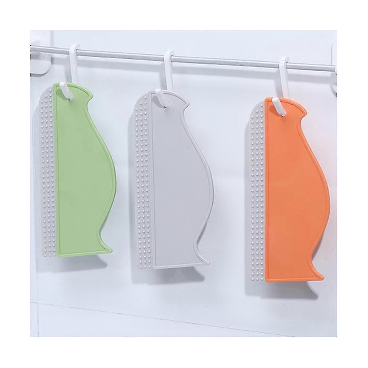 3pcs Scratch Dual-use Glass Wiper Household Double-sided Cleaning Wipe The Tiles Wall Two-in-one Cl