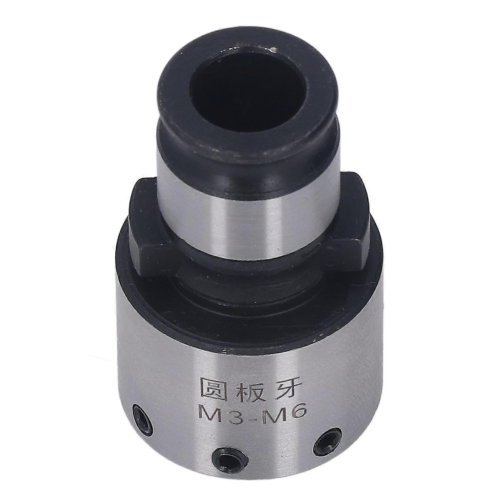 GT12 Carbon Steel Male Thread Die Collet Threading Lathe Tool with Round Die Chuck and Hex Wrench