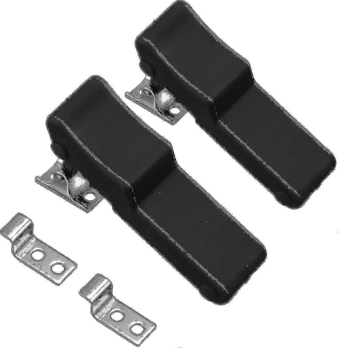 2pcs Flexible Rubber Draw Latch, Front Storage Rack Latch Over Center Thermoplastic Elastomer Boat L