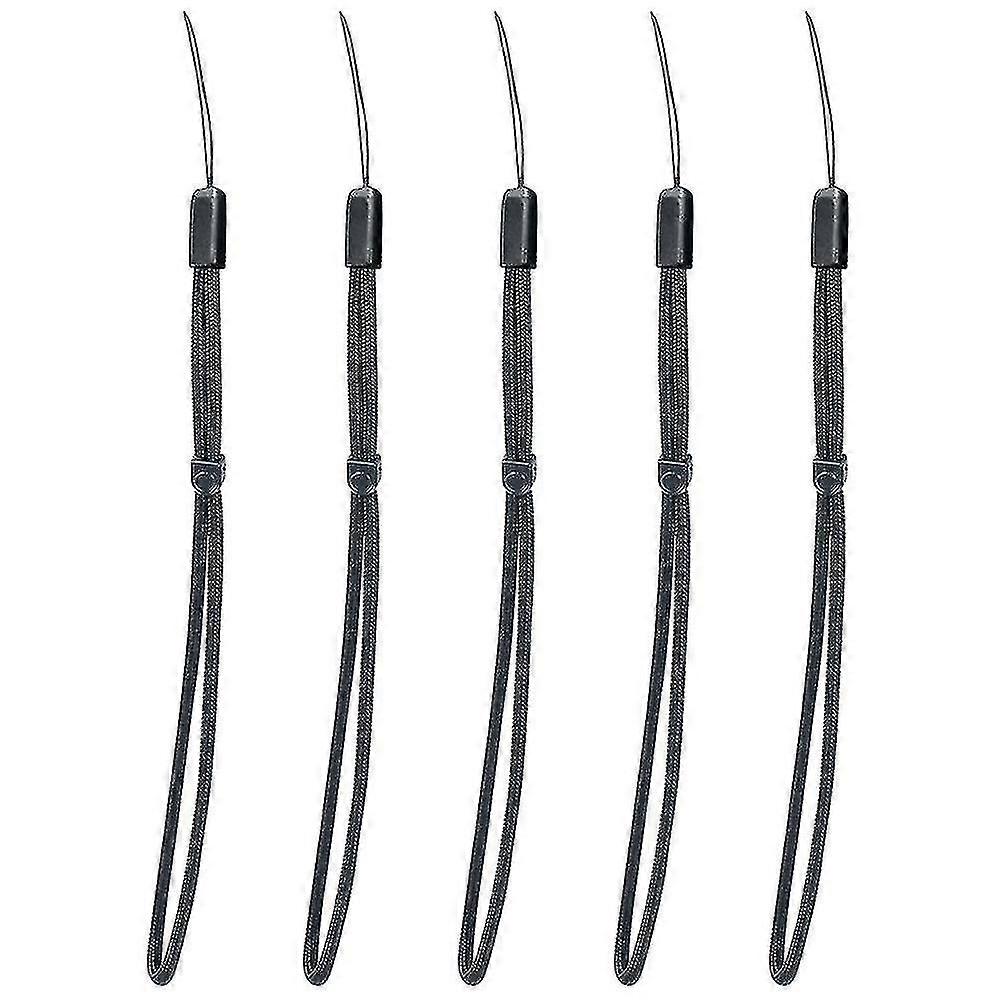 Håndleddsstropp snor, 5 stk justerbare nylon armbåndstropper