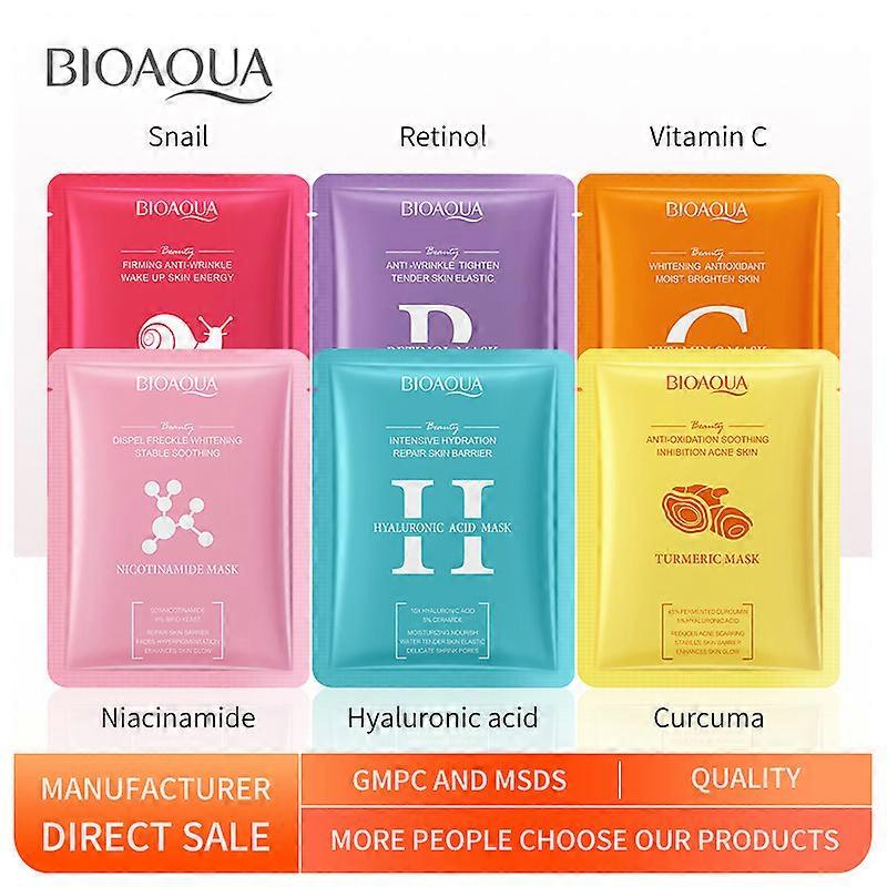 12 Combo Pack Moisturizing Face Sheet Mask, Soft Moisturizing Face Mask Sheets for All Skin Types, Long Lasting Gentle Hydrating Facial Mask Set