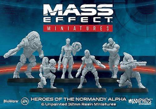 Mass Effect Heroes of the Normandy Alpha - Resin Collectors Miniatures Set