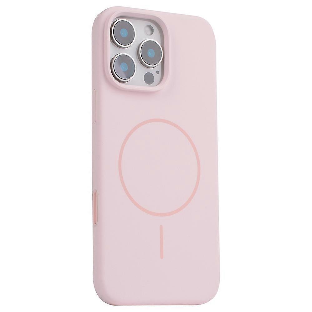 For iPhone 16 Pro Max Case Compatible with MagSafe Liquid Phone Back Cover with Camera Button