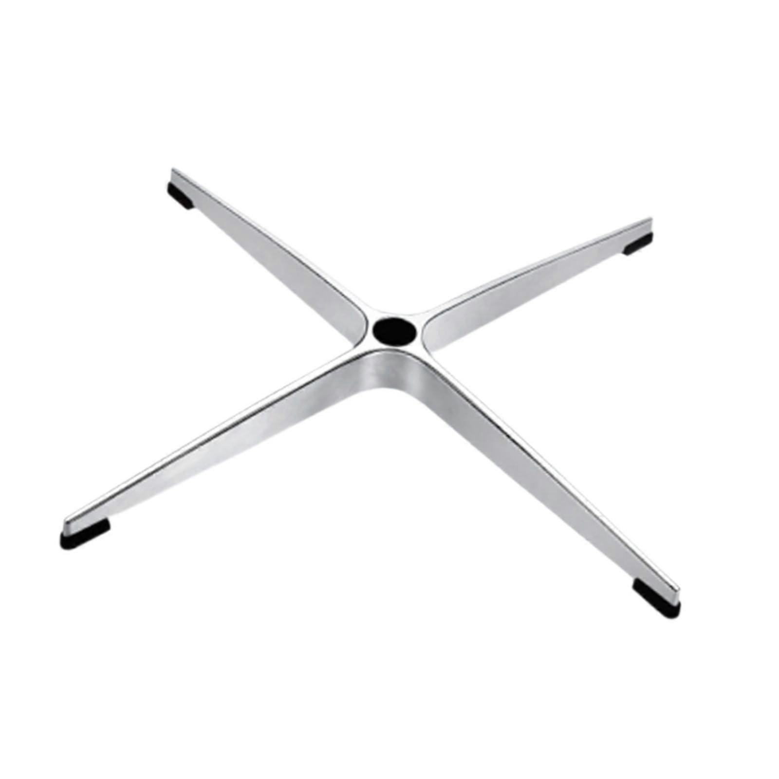 Office Chair Base Replacement Computer Chair Base with Reinforced Metal Legs Style A