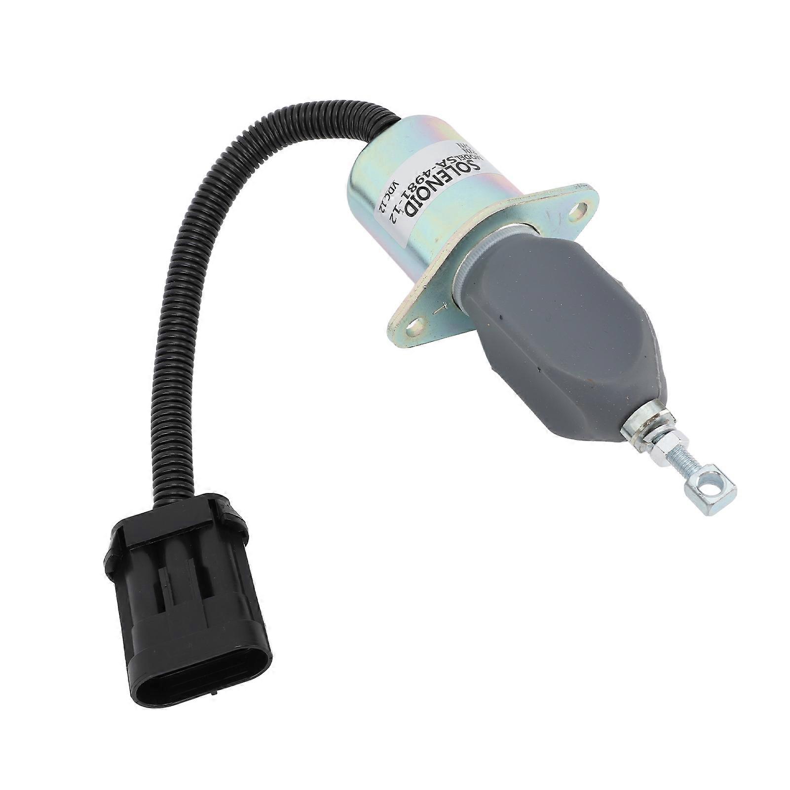 12V Fuel Shutoff Solenoid Valve SA 4981: Sensitive, Accurate & Stable for Generator Engines (EU Market)