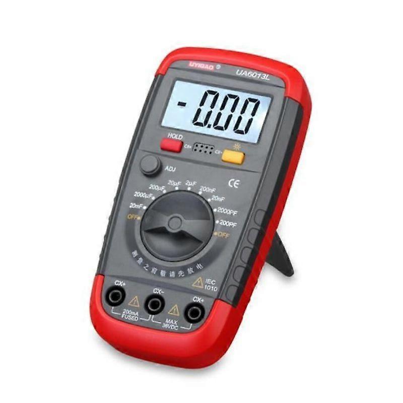 UA6013L Digital LCD Auto Tester Capacitor Capacitance Meter Multimeter Multitester