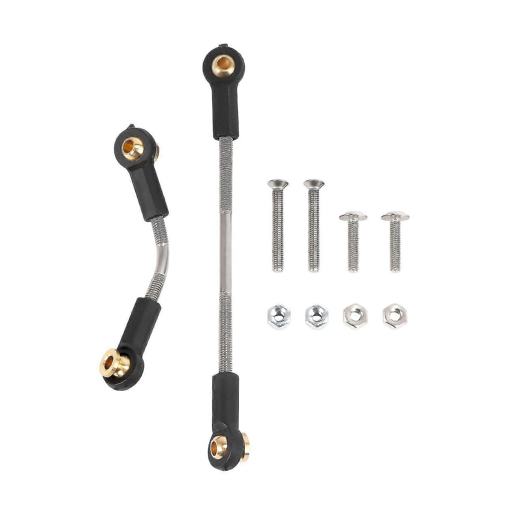 1 Set Rc Car Steering Pull Rod Upgrade Part Metal Rc Steering Rod Durable For B1 B14 B24 B24 C14 C2-L