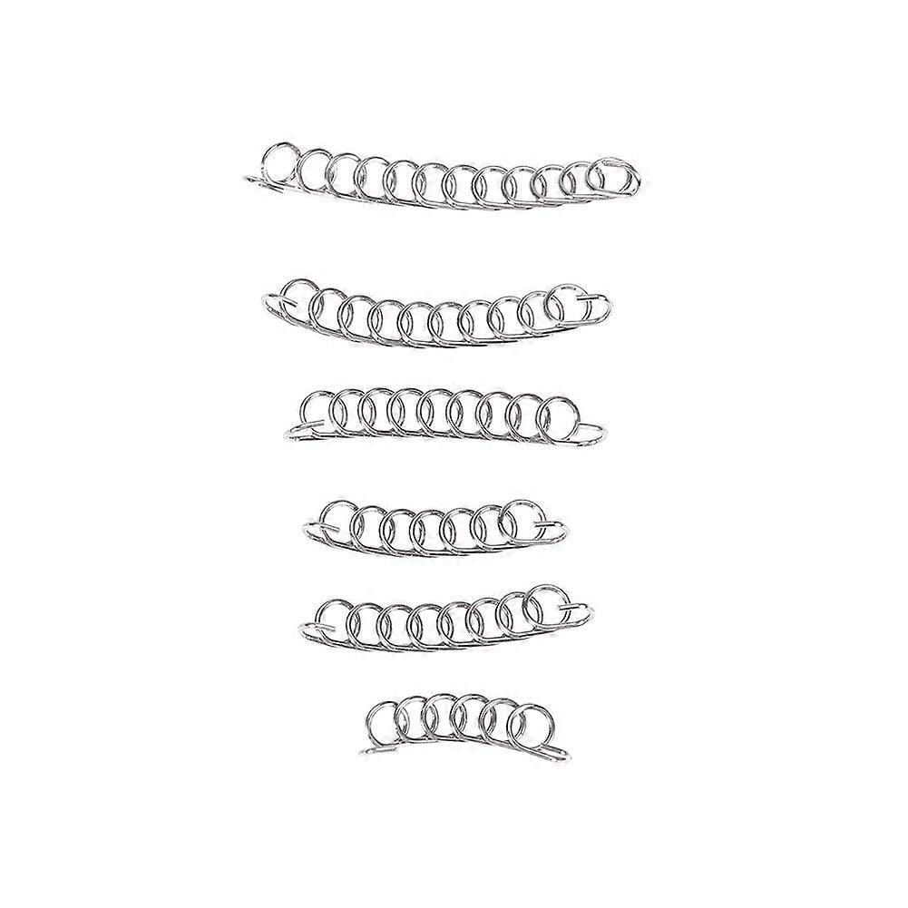 6-Piece Toenail Correction Tool Set - Pedicure Kit with 6 Sizes for Toenail Recovery