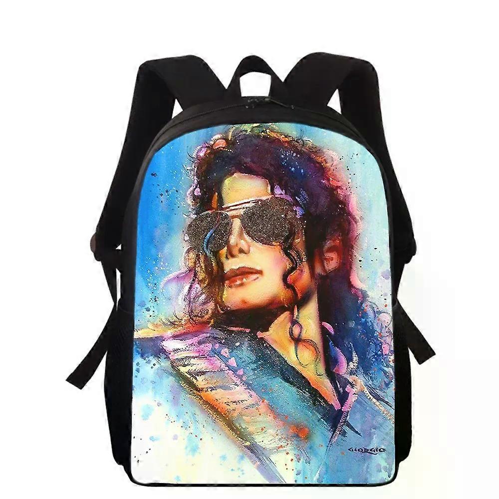 i118 مايكل جاكسون حقائب ظهر للأطفال للأولاد والبنات حقيبة ظهر للطلاب حقائب الكتب المدرسية wfK118