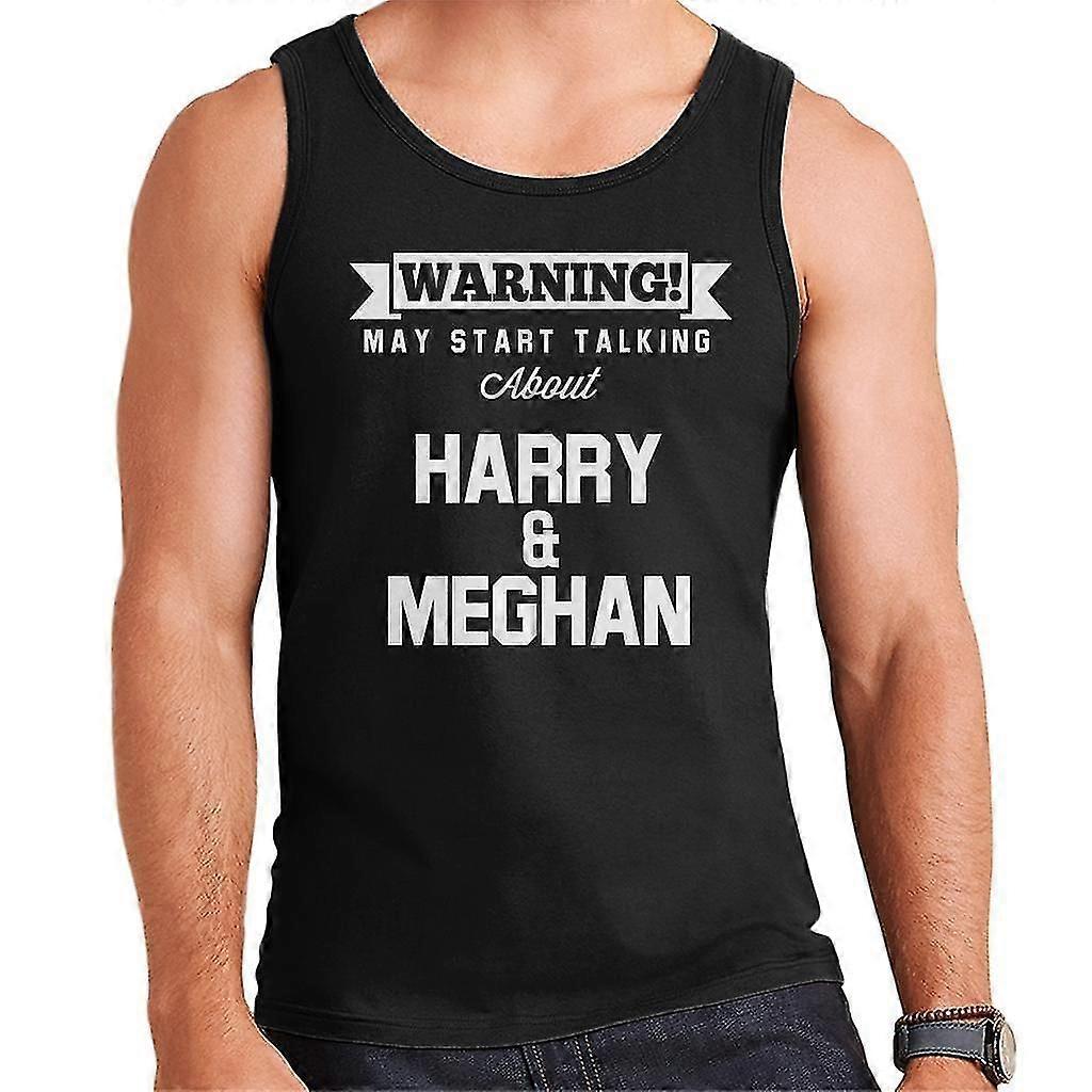 Warning May Start Talking About Harry And Meghan Men'S Vest