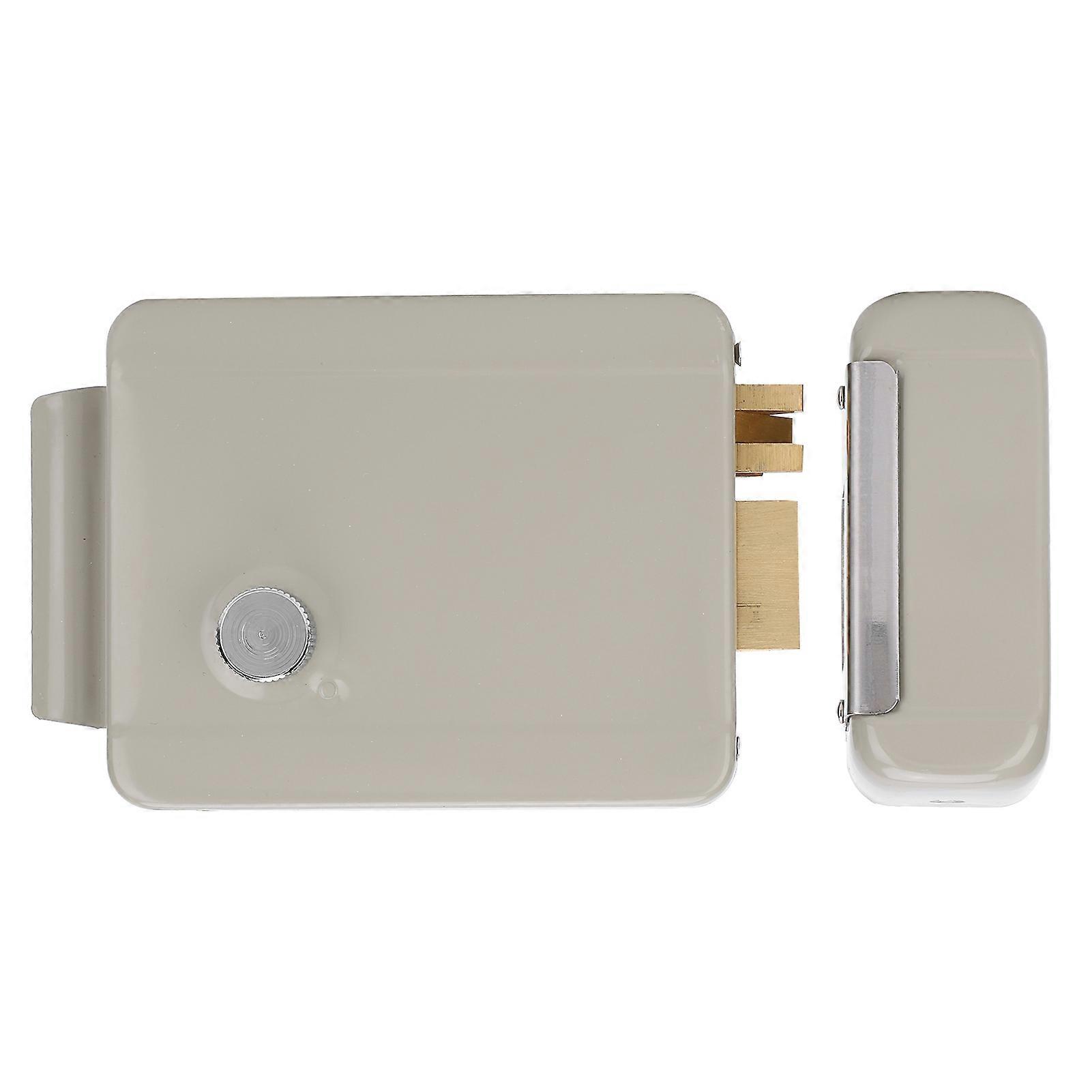 Electric Door Lock 2 Wire Electromagnetic Locking Device Access Control System 9‑12V Right Hand Opening