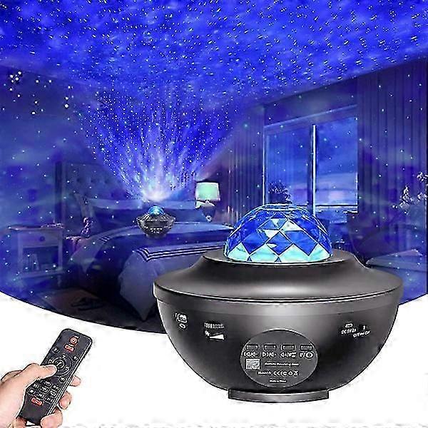 Star Projector With Bluetooth Speaker - Your Own Galaxy Lamp